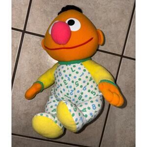 Vintage 80s Sesame Street playskool Ernie plush